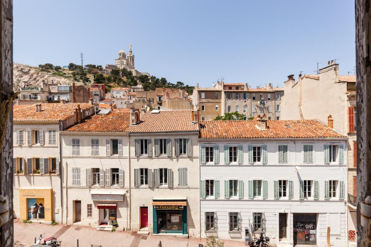 La Bonne Mere - Superbe Appartement Vue Notre Dame Marseille Exteriör bild